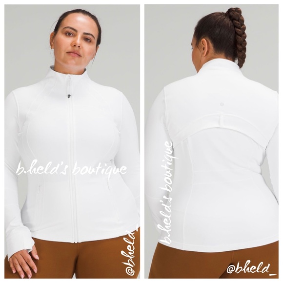 lululemon Define Jacket *Luon in White Size 4 Brand New NWT - Picture 10 of 16